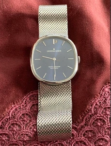 Universal Geneve White Shadow Automatikuhr mit Beweger gebraucht kostenloser Versand - Bild 1 von 6