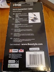 CABLE CONEXIÓN HI-FI I-BOX 79104R *D31 - Imagen 1 de 2