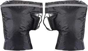 Motorcycle Handlebar Gloves Muff for Cold Weather Waterproof Riding Mittens Wind - Picture 1 of 5