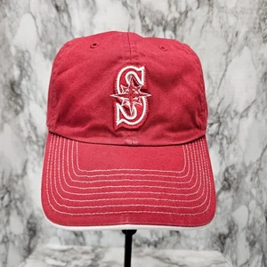 Mütze Kappe Seattle Mariners Twins Enterprise rot verstellbarer Riemen MLB Original Merch - Bild 1 von 13