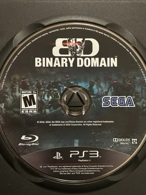 Binary Domain PS3 PlayStation 3 Disc Only - Image 1 of 3