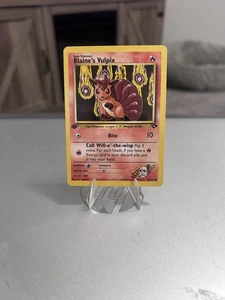 Blaine's Vulpix 66/132 Gym Challenge NM Check My Listings For WOTC Vintage - Picture 1 of 2