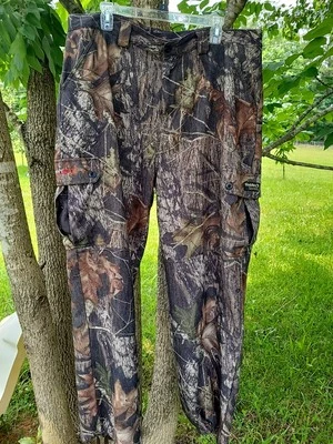 Mens 40 Mossy Oak Camouflage Guide Series Scent Core Blocking  Hunting Pants See - Image 1 of 4