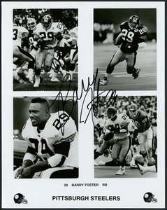 BARRY FOSTER signed 8x10 photo (Steelers - autograph) - Picture 1 of 1