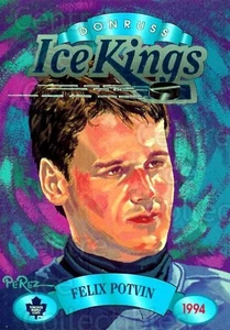 1993-94 Donruss Ice Kings #6 Felix Potvin - Picture 1 of 1