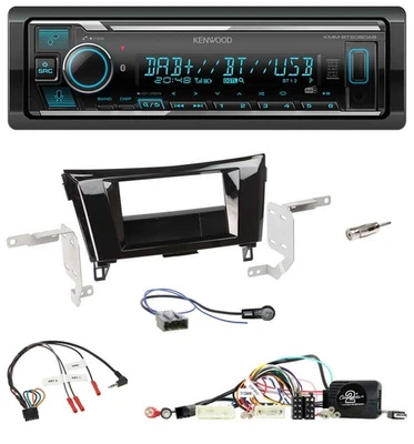 Kenwood Bluetooth Lenkrad DAB USB Autoradio für Nissan X-Trail 2014-2017 32 Pin - Bild 1 von 4