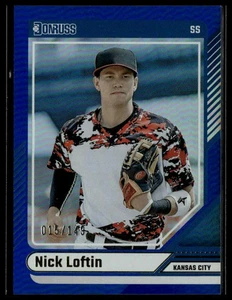 2024 Donruss #52 Nick Loftin Blue #/149 - Bild 1 von 2
