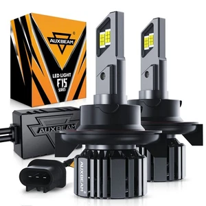 AUXBEAM Canbus H13 9008 Bombillas LED Faro Alto Bajo 28000LM Blanco 6500K 2x - Imagen 1 de 13