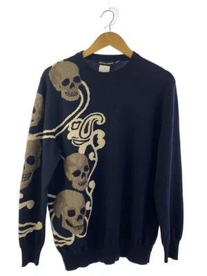 Alexander McQueen Navy Wool Knit Sweater Thin Lightweight Men’s Size: M - Image 1 of 4