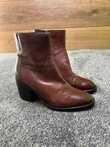 Clarks Mascarpone 2 Go Dark Brown Ankle Boots In Size 6.5 - Picture 1 of 15