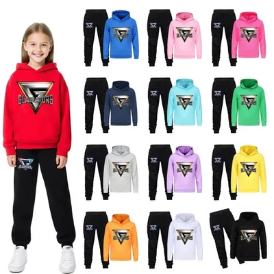 Kids GLADIATORS Hoodies Tracksuits Boys Girls Sportwear Tops Pants Outfits Set