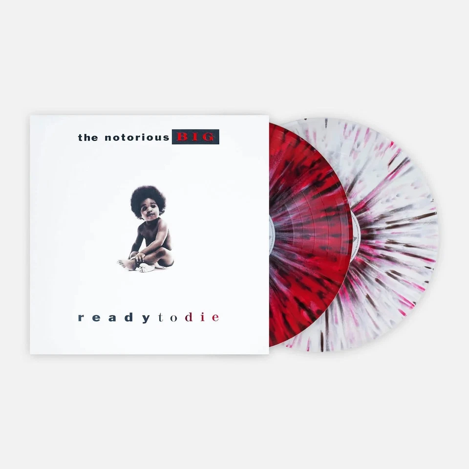 The Notorious B.I.G. - Ready To Die (VMP Red / White Splatter Vinyl me Please) - Image 1 of 4
