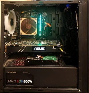 Gaming PC GTX 1080 TURBO (8GB VRAM) HEXACORE I5, 16GB DDR4 Windows 10 - Picture 1 of 11