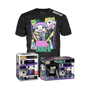 Funko Pop & Tee Batman El Guasón Con Megáfono Metálico 1989 Exclusivo Mediano - Imagen 1 de 1