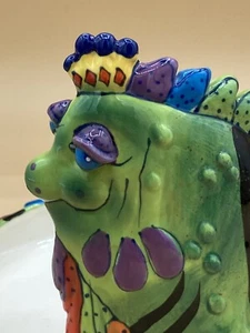 Wunderbare Eidechse von Oz 5" Kerzenhalter nur von Diane Kwiecien LESEN - Bild 1 von 20