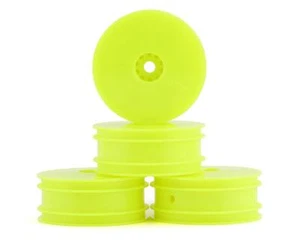 JConcepts Losi Mini-B Front Mono Wheel Set (Yellow) (4) [JCO3424Y] - Picture 1 of 3