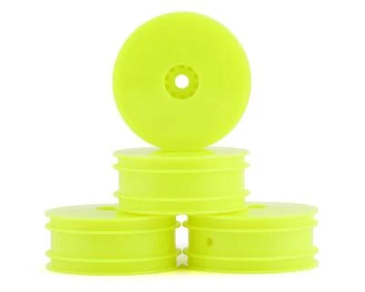 JConcepts Losi Mini-B Front Mono Wheel Set (Yellow) (4) [JCO3424Y] - Image 1 of 3