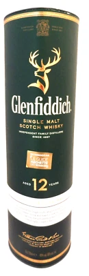 Boîte carton - WHISKY GLENFIDDICH 12 ANS VIDE - Photo 1/3