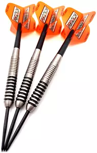 Set freccette al tungsteno 25 g barili, alberi + voli freccette forti Pentathlon HD150 - Foto 1 di 18