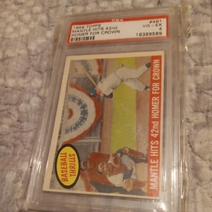 1959 Topps - #461 Mickey Mantle - Bild 1 von 2