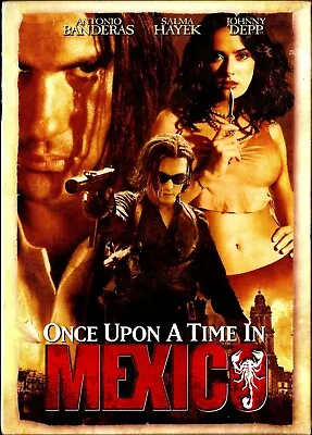 ONCE UPON A TIME IN MEXICO  – Imported USA Region 1 DVD  - Image 1 of 2