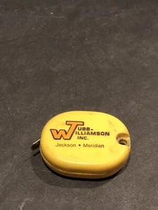 Vintage Tape Measure Tubb-Williamson Inc Jackson Meridian MS - Picture 1 of 5