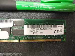 Avant AVM72228R53C5333K6-NYCP DIMM,DDR333 SR 1GB(128MX72)ECC. Brand New! - Picture 1 of 3