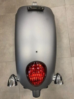 Triumph Thunderbird Storm Rear Fender Assy Silver Marble part # T2303078-MN - Image 1 of 4