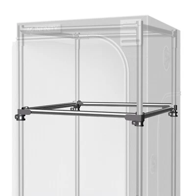 Barras de montaje de alta resistencia para tiendas de cultivo de 3x3', evita que las paredes aspiren Foto 1 de 4