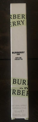 Nuevo en caja Burberry Her Eau De Toilette Vaporizador en aerosol natural 10 ml 0,33 oz Foto 1 de 4