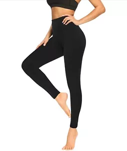 High Waisted Soft Leggings - Tummy Control Yoga Pants for Women, Non-See-Through - Picture 1 of 6