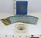 SOUTHERN PACIFIC RAILROAD SOUVENIR PLAYING CARDS DECK BOXED 1930s 