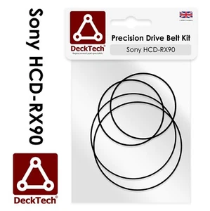 DeckTech® Replacement Belts for Sony Cassette Deck HCD-RX90 HCDRX90 HCD RX90 - Picture 1 of 3