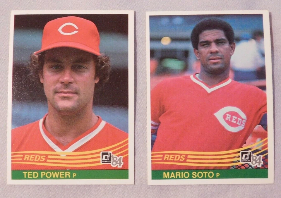 1984 Donruss Cincinnati Reds Baseball Card Pick one - Image 1 of 1