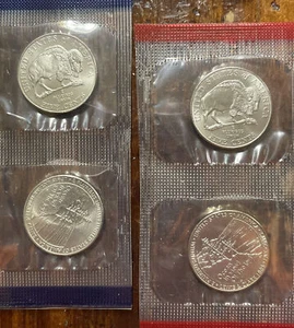 2005 P&D Westward Journey Bison and Ocean View From Mint Set In Mint Cello - Bild 1 von 2