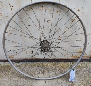 NISI FRONT TUBULAR WHEEL 36 HOLES GNUTTI HUB HIGH FLANGES RUOTA CORSA - Picture 1 of 22