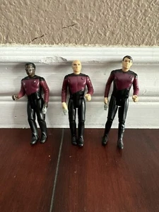 Star Trek🔥The Next Generation 1988 Galoob Action Figuren Lot🔥Guter Zustand! - Bild 1 von 8