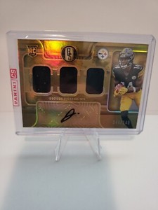 Panini Gold Standard Football George Pickens  Triple Patch Auto 044/150