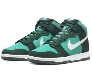 Nike Dunk High Retro SE Athletic Club Pro Green!!UK8.5!!BNIB!!!100% Authentic!!! - Picture 1 of 6