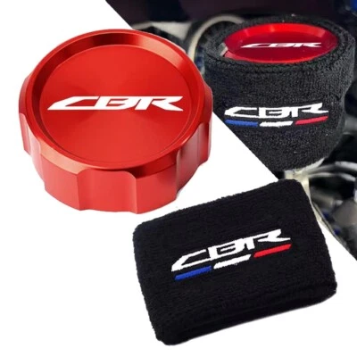 Für HONDA CBR600RR 1000RR CNC Bremsflüssigkeitsbehälter-Abdeckung Schutzhülle - Bild 1 von 4