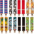 Men's Work Trouser Braces 2" Wide Heavy 100+ Designs - One Size Fits All  
