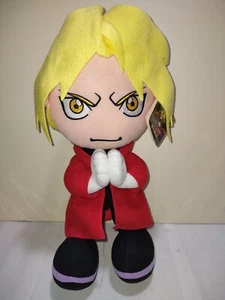 "Muñeca de peluche Edward Elric 2007 Full Metal Alchemist Japón 14" - Imagen 1 de 4