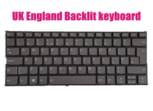 Reino Unido Teclado Retroiluminado para Lenovo Yoga 530-14ARR (81H9) 530-14IKB (81EK/81FQ) - Imagen 1 de 1