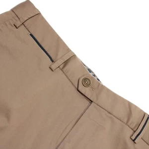 Hiltl NWD Cotton Blend Chinos / Casual Pants Size 52 (36 US) Peaker In Brown - Picture 1 of 14