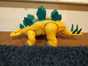 Giocattolo dinosauro giallo Fisher-Price 2011 Imaginext Stegosaurus resistente 15" giocattolo - Foto 1 di 8