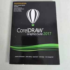 CorelDRAW Graphics Suite 2017 Windows with Product Key Education Version - Picture 1 of 4