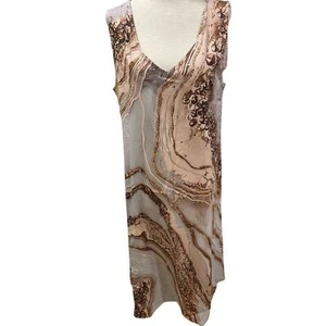 Silky lightweight tank dress - Picture 1 of 5