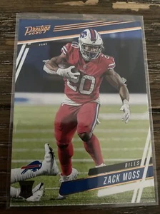 2020 Chronicles Prestige Zack Moss RC Bronze - Picture 1 of 6