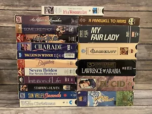 Classics Drama Musicals Movies VHS Lot Bundle 18 Tapes Sound Of Music El Cid - Imagen 1 de 1