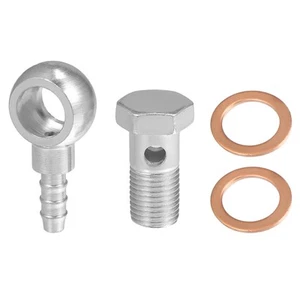 14 mm ID 8mm OD M14x1.5 Tubo Conexión Adaptador Plata Tono - 4 Uds - Imagen 1 de 6